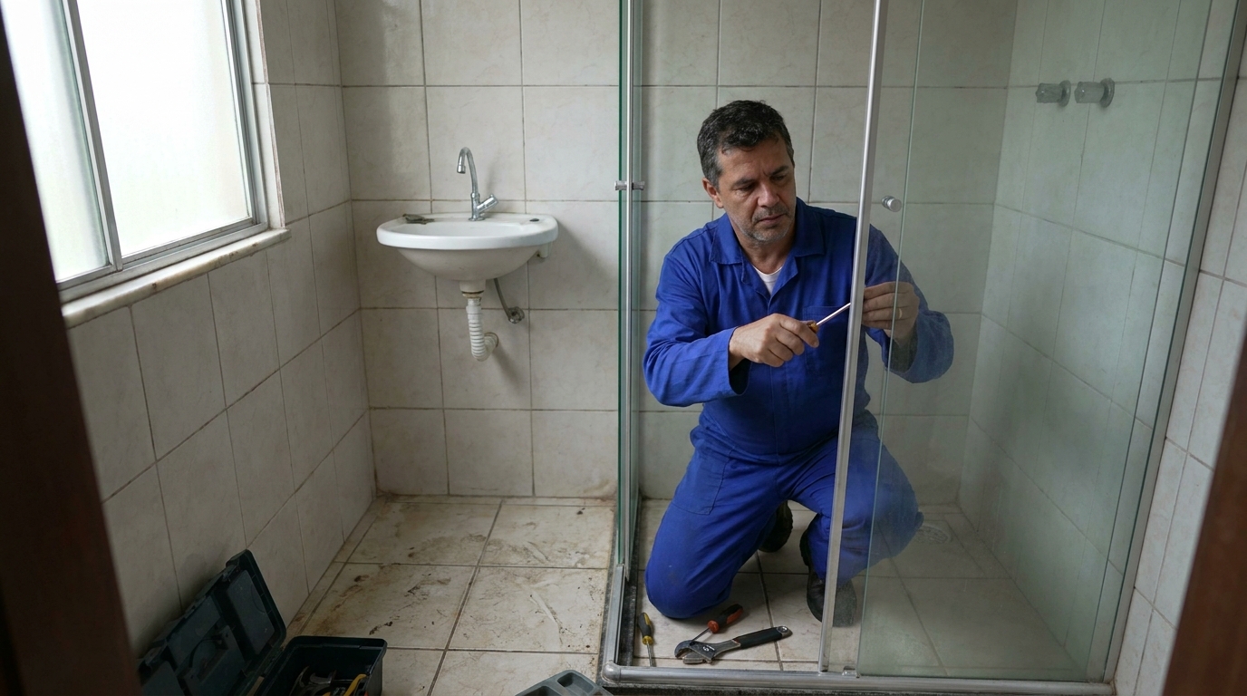Troca de Roldanas e Trilhos em Catanduva‑SP